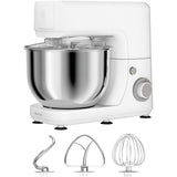 Robot de bucatarie Tefal MasterChef Essential QB150138, 800W, capacitate bol inox 4.8L, 6 trepte de viteza, functie pulse, alb
