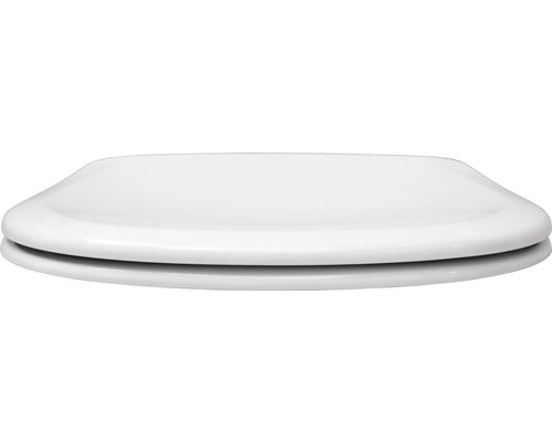 Capac WC form & style New Paris duroplast, usor detasabil, inchidere lenta, alb 43-45,3x37 cm