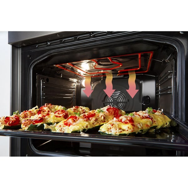 Aragaz GORENJE GEC5A12WG-B, 4 Arzatoare, Electric, L 50 cm, Alb