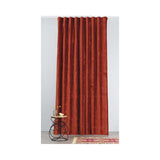 Draperie cu rejansa Castellano, rosu, 140x260 cm