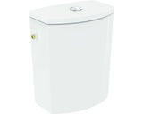 Rezervor WC IDEAL ceramic Connect Air Arc pentru combinare cu vas WC, dubla actionare, 3-6 l, alimentare laterala, alb