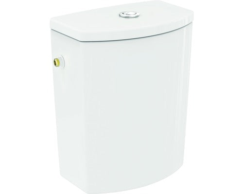 Rezervor WC IDEAL ceramic Connect Air Arc pentru combinare cu vas WC, dubla actionare, 3-6 l, alimentare laterala, alb