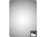 Oglinda baie cu iluminare LED DSK Silver Moon 60x80 cm IP 24