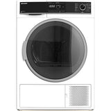 Uscator de rufe SHARP KD-HHH8S7GW2-EE, Pompa de caldura, 8 kg, 15 programe, Clasa A++, Alb