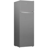 Frigider cu doua usi Arctic AD54280M40S, 250 l, Clasa E, Garden Fresh, Iluminare LED, H 160.6 cm, Argintiu