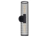 Aplica Sus/jos Redcliffe E27, Negru