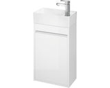Baza Lavoar Baie Cersanit Crea, 1 usa, PAL, 39,2 cm, Alb Fara Lavoar