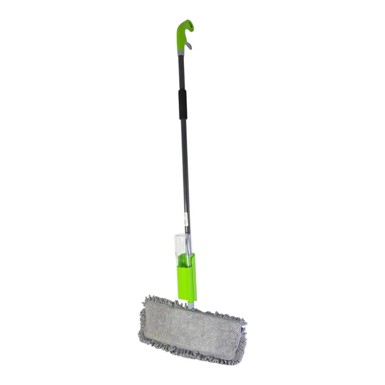Mop cu Pulverizare și Rezervor Integrat, Mâner 120 cm, Lavetă Microfibră 45 x 16 cm, pentru Pardoseli