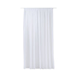 Perdea Voile uni, alba, 300x245 cm