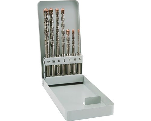 Set Burghie Beton Sds-plus Alpen Ø5-12 Mm, 7 Piese