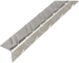 Cornier Aluminiu Alberts 35, 5x35, 5x1, 5 Mm, Striat, Lungime 1m
