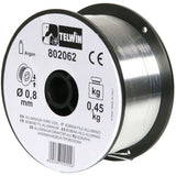 Rola sarma sudura Telwin din aluminiu, 0.8 mm, 0.45 kg pentru sudura MIG-MAG