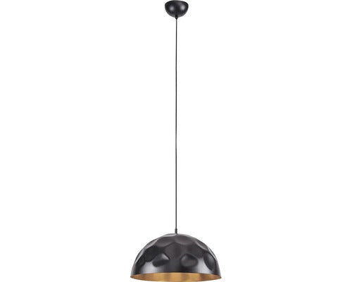 Pendul Hemisphere E27 Max. 1x100w, Negru/auriu