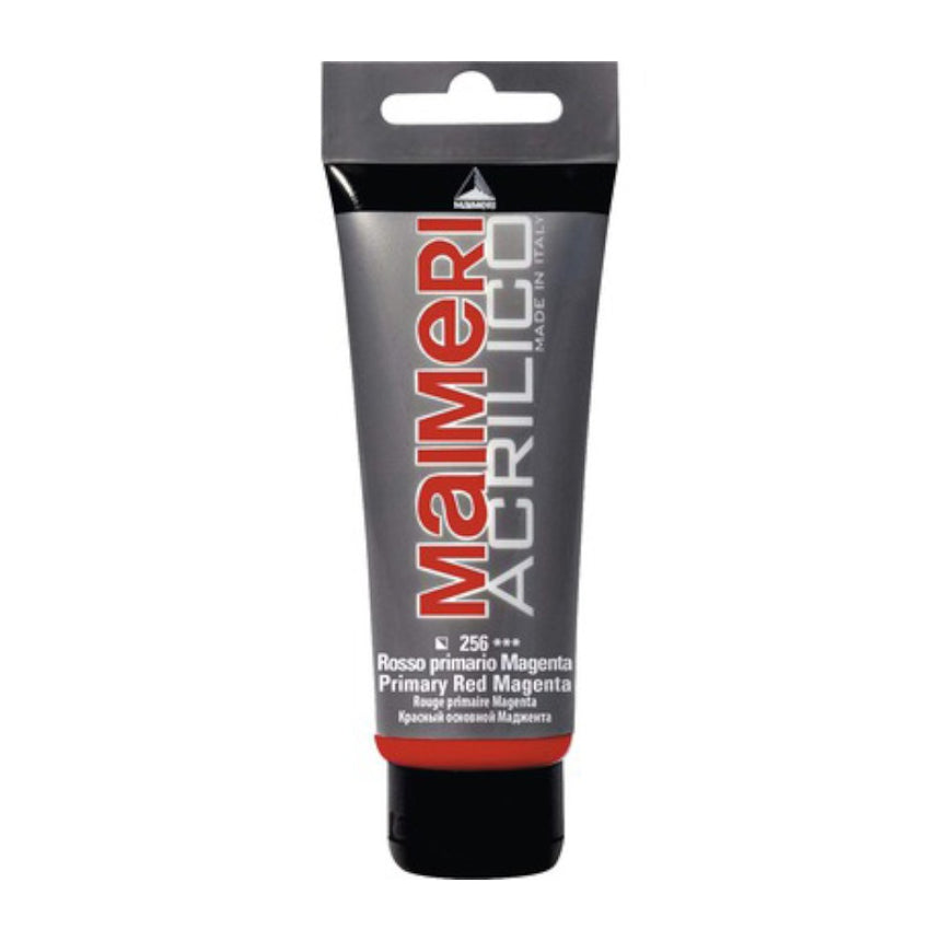 Culoare Acrilica, Primary Red Magenta, 75 ml, Acrilico Maimeri