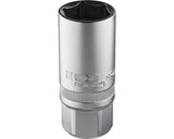 Cap Cheie Tubulara Bujii Wgb 1/2" 21mm, 6 Canturi, Crom-vanadiu