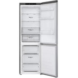 Combina Frigorifica LG GBB61PZGCN1, No Frost, 341 l, H 186 cm, Clasa C, Argintiu