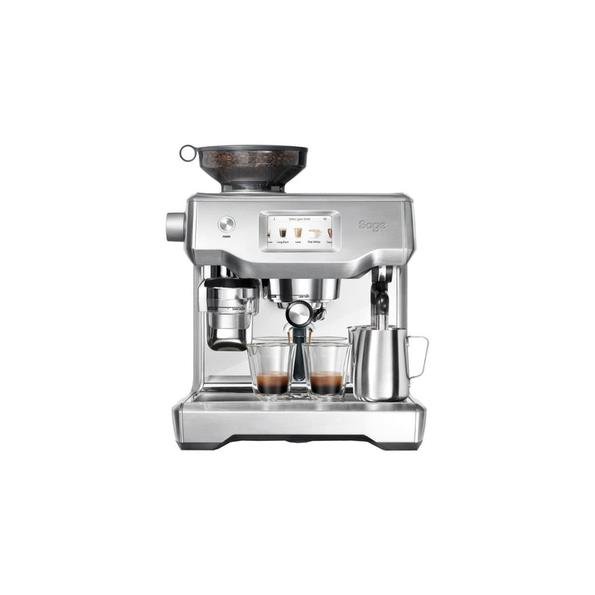 Espressor automat, SAGE SES990BSS, 2400W, 15 bar, 2.5l, Oracle ™ Touch system, slefuirea automata, otel inoxidabil lustruit cu luciu