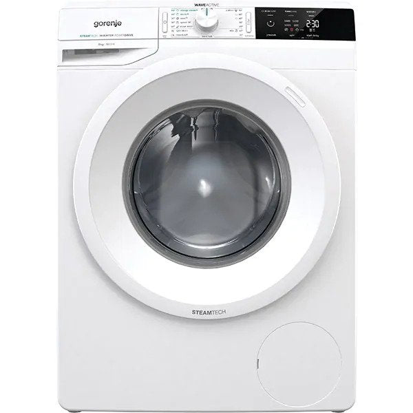 Masina de spalat rufe frontala GORENJE WEI863S, SteamTech, 8kg, 1600rpm, Clasa A+++, Alb