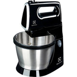 Mixer cu bol Electrolux ESM3310, 3.5l, 450W, 5 trepte viteza, Negru/Argintiu