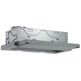 Hota extrabila Bosch DFL064W53 Serie2, 60cm, 389m3, 3 trepte, filtru metalic pentru grasime, clasa energetica B, inox