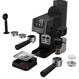 Espressor Manual 3in1 BEKO CEP5464DX, 1.1l, 1600W, 20 Bar, Sistem Cappuccino, Negru