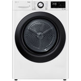 Uscator LG RH80V3AVBN 8 kg, uscator cu pompa de caldura, functie ThinQ™ WiFi, alb