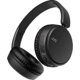Casti audio On-Ear JVC HA-S36W-B-U, Bluetooth, Autonomie 35h, microfon, Negru