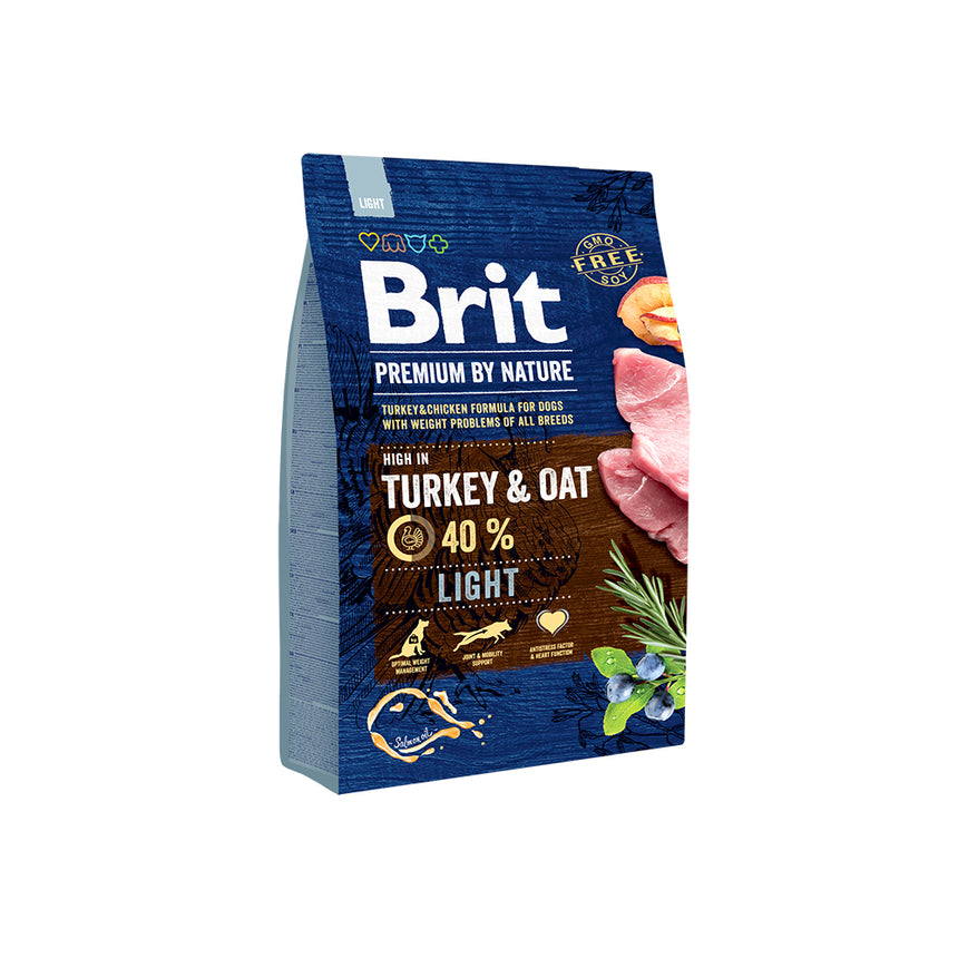 Hrana uscata pentru caini Brit Premium, Light, 3 Kg