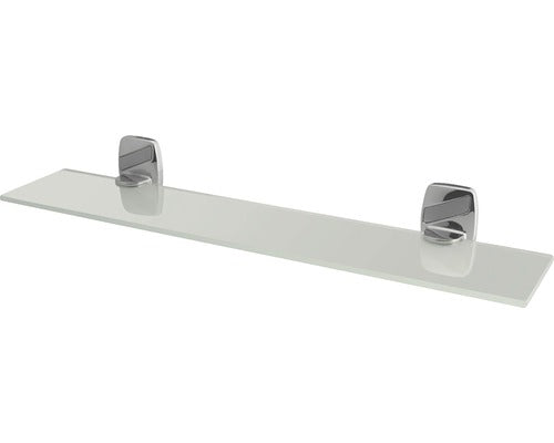 Raft baie (etajera) Bisk Oregon BIS79701, 500x65x120 mm, Sticla mata