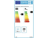 Centrala murala in condensare Ariston HS PREMIUM 30 EU2, 30 kw, gaz natural, conversie GPL, amortizor de zgomot, afisaj LCD