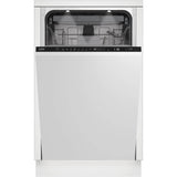 Masina de spalat vase incorporabila Beko BDIS48E041Q, 10 seturi, 8 programe, Clasa C, Motor ProSmart Inverter, HygieneIntense, AquaIntense, SelfDry, Fast+, 45 cm
