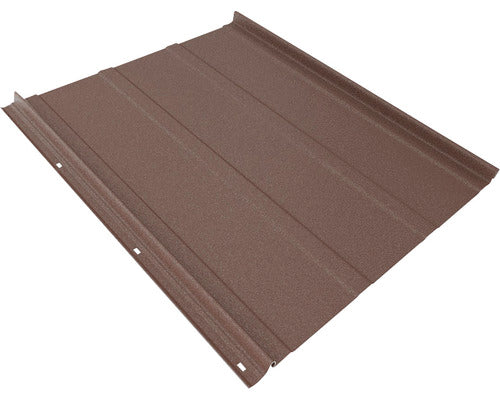 Tabla Prefaltuita Click Stripes PRECIT RAL 8017 Big Stone 1500x540x0,5 mm