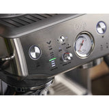 Espressor Manual SAGE Express Impress SES876BTR, 2l, 1850W, 15 bar, Sistem Termic Thermocoil, Negru-Argintiu