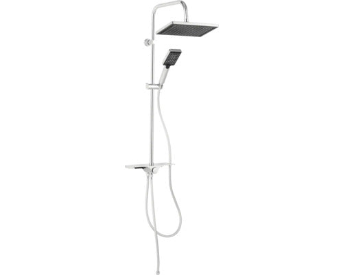 Sistem De Dus Ferro Kanto, Dus Fix Ø30 Cm, Para Dus 3 Functii, Crom