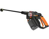 Aparat de spalat cu presiune Hydroshot WORX WG633E.9 pe baterie 20V, motor fara perii, presiune maxima: 56 bar, fara acum si incarcator incluse