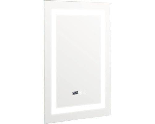 Oglinda baie cu iluminare LED, dezaburire si functie Touch 60x80 cm IP44 80-7-3