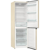 Combina frigorifica GORENJE RK6192EC4, FrostLess, 314 l, H 185 cm, Clasa E, Crem
