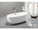Cada de Baie Ovala Freestanding Egg 160, Acril, 80x160x58 cm, Alb