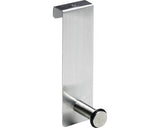Cuier Pentru Usa Cu 1 Carlig Hettich Modern 40x133x54 Mm, Otel Inoxidabil, Rotund
