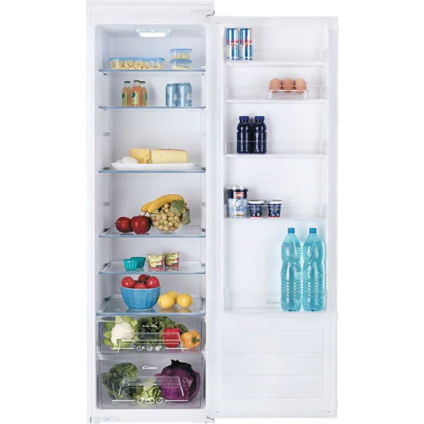 Frigider incorporabil cu o usa Candy CFLO3550E/N, 316 l, Clasa F, H 177 cm, Alb
