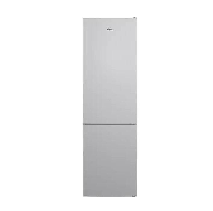 Combina Frigorifica CANDY CCE3T620FS, No Frost, 378 l, H 200 cm, Clasa F, Argintiu