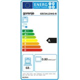 Aragaz GORENJE GEC5A12WG-B, 4 Arzatoare, Electric, L 50 cm, Alb