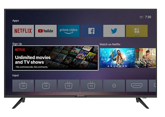 Televizor LED Smart VORTEX V43ESLN86S, Ultra HD 4K, 109 cm, Clasa A+