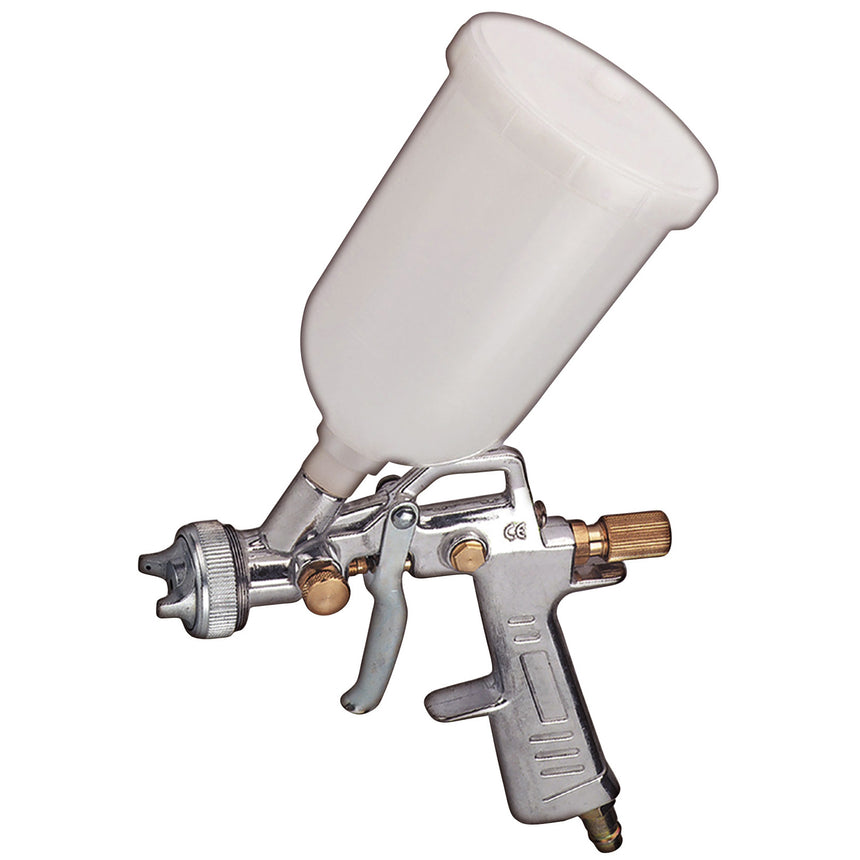 Pistol vopsit gravitational, Einhell EFPF 2005, pentru compresor