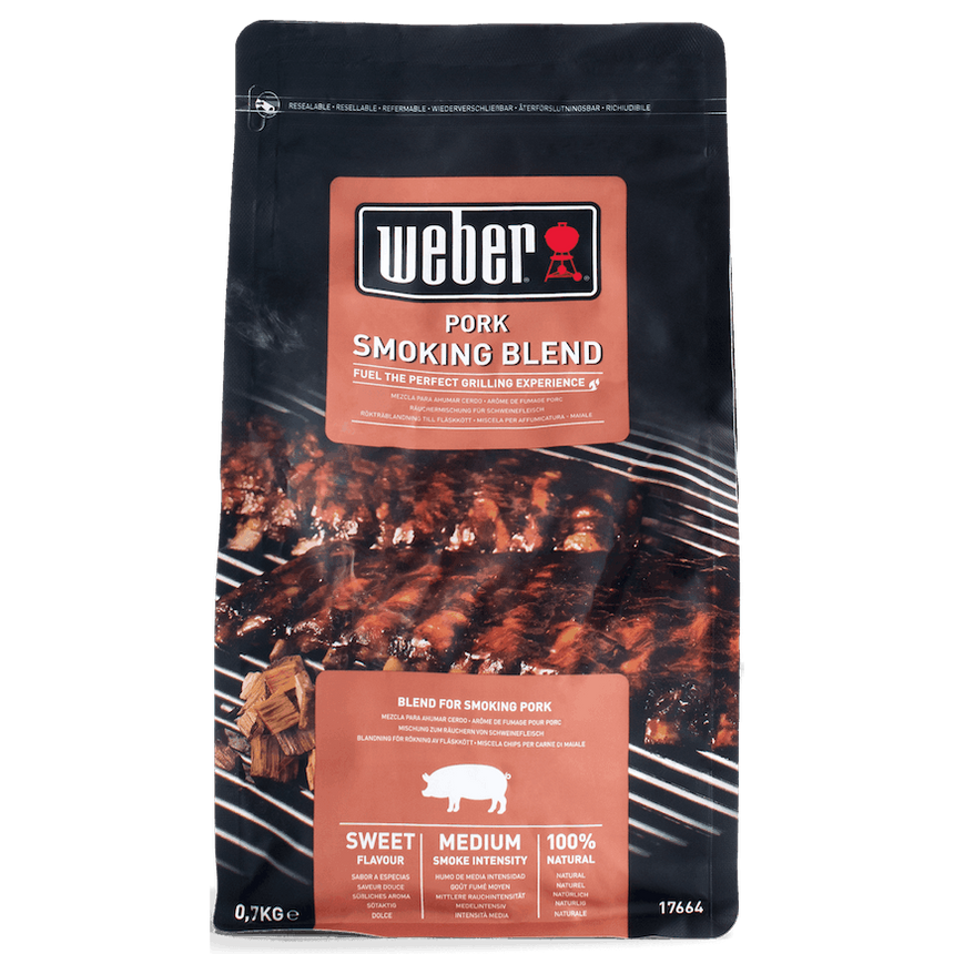 Aschii lemn pentru afumare carne de porc Weber, 0.7 kg