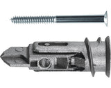 Dibluri Metalice Autoforante Cu Surub Tox Spiral Pro 4, 5x60 Mm, 25 Bucati, Pentru Gipscarton