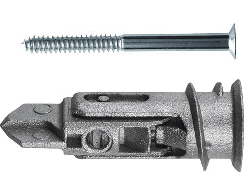Dibluri Metalice Autoforante Cu Surub Tox Spiral Pro 4, 5x60 Mm, 25 Bucati, Pentru Gipscarton