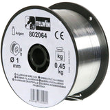 Rola sarma sudura Telwin din aluminiu, 1 mm, 0.45 kg pentru sudura MIG-MAG
