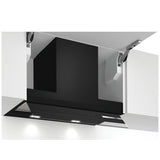 Hota incorporabila Bosch DBB67AM60, Putere de absorbtie 749 m3/h, 3 trepte + 1 intensiv, Filtru lavabil, 60 cm, Sticla neagra
