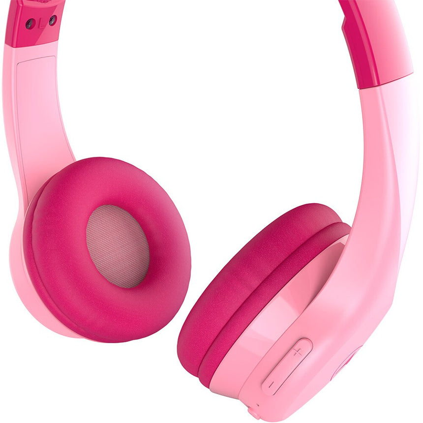 Casti wireless pentru copii, Moto JR 300, roz